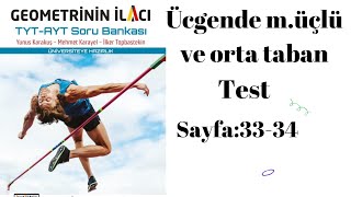 ACİL YAYINLARI GEOMETRİNİN İLACI TYT  AYT SORU BANKASI Muhteşem üçlü ve orta taban [upl. by Mini]