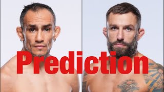 Tony Ferguson Vs Michael Chiesa Prediction [upl. by O'Donnell305]