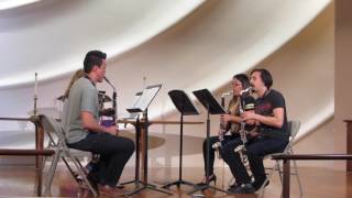 Dancing Devil performed by the CuaTroll Alto Clarinet Quartet [upl. by Glynas]