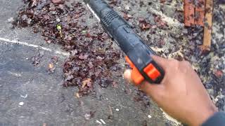 Echo PB755ST Backpack Blower vs Wet leaves [upl. by Daugherty416]