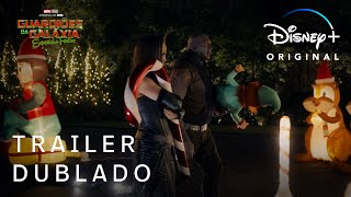 Guardiões da Galáxia Especial de Festas  Trailer Oficial Dublado  Disney [upl. by Jillana]