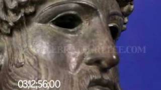 0386 Bronze classical statue of the Greek god Zeus or Poseidon [upl. by Chelsey900]