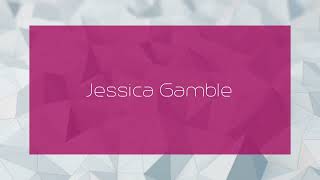 Jessica Gamble  appearance [upl. by Atteloiv]