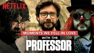 Money Heist Professor Moments We Fell In Love With Him  La Casa De Papel  Netflix India [upl. by Farl554]