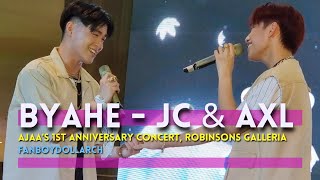 BYAHE  JC amp Axl of AJAA Fancam  240928 AJAAs 1st Anniversary Concert  Fan Boy Doll Arch [upl. by Keslie815]