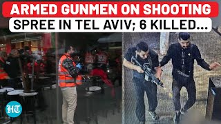 Terror Attack Rocks Israel Amid Iran Hezbollah Blitz Armed Gunmen On Rampage Kill 6 In Tel Aviv [upl. by Nnasor327]