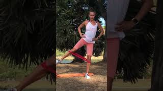 How to Perform Banded Side Leg Raises [upl. by Aleb]