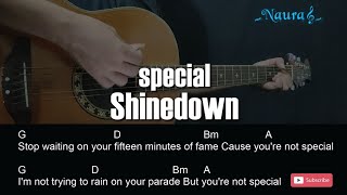 Shinedown  special Guitar Chords Lyrics [upl. by Brass]