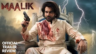 Maalik trailer  Maalik trailer review  Rajkummar Rao  The cinema town [upl. by Hanima]