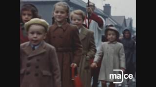 1956 Somercotes near Alfreton Parish Church Procession [upl. by Ferree]