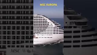 MSC Europa MSC Cruise ship LUXURIOUS CRUISE ships Cruise Ship tour shorts [upl. by Ekusoyr]