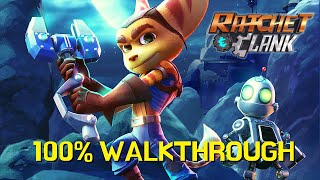 Ratchet amp Clank 2016 100 Walkthrough Gold Bolts Trespasser Hacks RYNO Holocards amp All Trophies [upl. by Ttemme59]