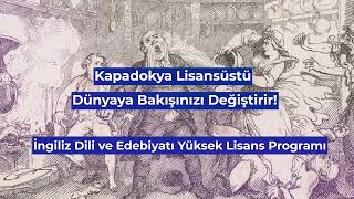 İngiliz Dili ve Edebiyatı  Yüksek Lisans Tezli Örgün  Tezsiz Uzaktan [upl. by Bartolomeo]