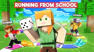 LOGGY MADE A GAME IN SCHOOL AND GOT IN TROUBLE  MINECRAFT [upl. by Etteraj680]