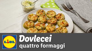 Dovlecei quattro formaggi • reteta Bucataria Lidl [upl. by Olette]