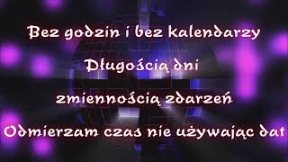 Karaoke  Nie Liczę Godzin i Lat [upl. by Lovato259]