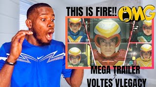 Voltes V Legacy The world is under attack  MEGA TRAILER REACTION [upl. by Sihon]