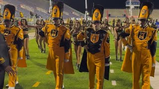 Alabama State Marching Out  Port City Classic [upl. by Jacobine]