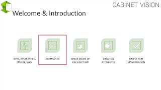 CABINET VISION Tutorial Expert 14  General Introduction to User Created Standards [upl. by Kimber]