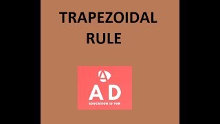 Trapezoidal Rule made easy [upl. by Doralyn]