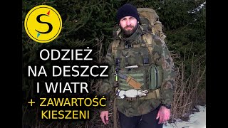 Pełna LISTA SPRZĘTU na deszcz ODZIEŻ i ZAWARTOŚĆ KIESZENI cz 1 [upl. by Neidhardt]