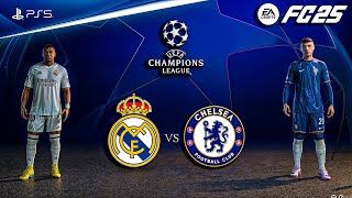 FC 25  Real Madrid vs Chelsea Ft Mbappe Palmer  UEFA Champions League  PS5™ 4K60 [upl. by Leonid]