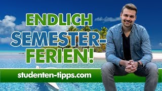 Zeit für Semesterferien 💥 Richtig chillen entspannen und runterkommen 😎 StudentenTipps [upl. by Lingwood]