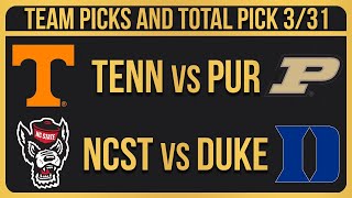 College Basketball Picks amp Predictions Today 33124  NCAAB Picks Today [upl. by Anaujd]