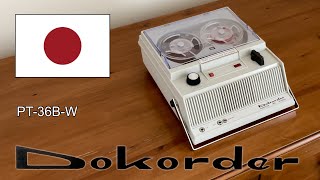 Dokorder PT36BW Reel to Reel Tape Recorder [upl. by Ycram952]