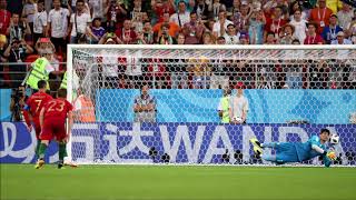 Alireza Beiranvand saves Ronaldo penalty in world cup Russia 2018  Amazing Images [upl. by Mintun]