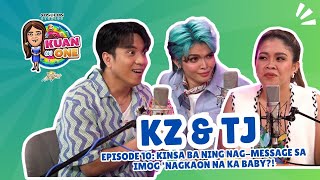 KZ TANDINGAN amp TJ MONTERDE Kinsa ba ning nagmessage sa imog ‘nagkaon na ka baby  KUAN ON ONE [upl. by Nylrak]