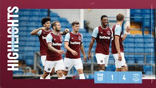 HIGHLIGHTS  IPSWICH TOWN 14 WEST HAM UNITED [upl. by Bartlet27]