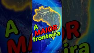 Qual a MAIOR fronteira do Brasil geografia brasil bolivia [upl. by Galen361]