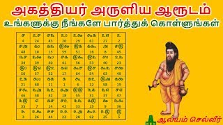 அகத்தியர் அருளிய ஆரூடம்  Siddhar Jothidam in Tamil  Siddhar Arudam Tamil [upl. by Dennis]