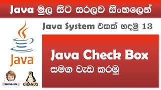 Sinhala Java with Netbeans Lesson 13 by Chanux [upl. by Godred]