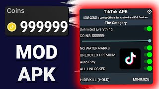 TikTok HackMod APK v92025 🎯 How to Get Free Coins on TikTok iOS amp Android [upl. by Studner]