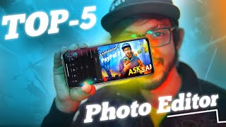 TOP  5 Best Photo Editing App 2022 [upl. by Atibat70]