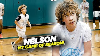 Nelson The Prodigy amp His Younger Bro WILD First Game Of The Season [upl. by Ligriv]