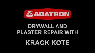 How to use Krack Kote by Abatron [upl. by Avitzur]