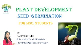 Seed Germination Plant Development Biology [upl. by Esiuqcaj]