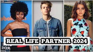 Real Life Partners 2024 From Then and Now  Riele Downs Jace Norman and Isabela Merced [upl. by Ellard]