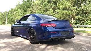 Mercedes Benz C200 Coupe FART SOUND [upl. by Yralih314]