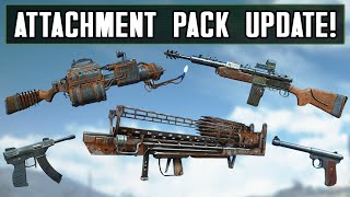 HUGE Attachment Pack Update Fallout 4 Mod [upl. by Spragens]