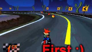 Crash Bandicoot 3  Road Crash  100 [upl. by Gerfen]