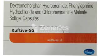 Kuftive SG Capsule Dextromethorphan Hydrobromide Phenylephrine Hydrochloride and Chlorpheniramine [upl. by Timi331]