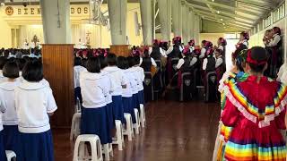 Grand Finale Mass at Girls Town in Chalco Mexico wbeautiful music amp 3200 girls singing in unison [upl. by Barby]