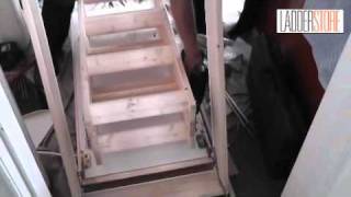 Youngman Eco S Loft Ladder Installation [upl. by Anrym63]