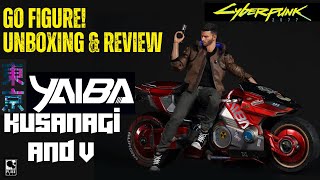 PURE ARTS V AND YAIBA KUSANAGI CYBERPUNK 2077 16 SCALE FIGURE amp BIKE UNBOXING AND REVIEW [upl. by Buckie]