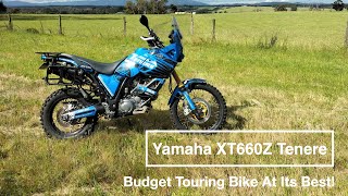 Yamaha XT660Z  Budget Touring Bike At Its Best [upl. by Alaik]