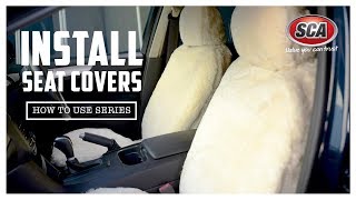 How to  Install Seat Covers  Supercheap Auto [upl. by Filler]